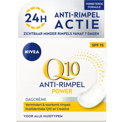 Afbeelding van Nivea Q10 Power Anti Rimpel Normale Huid SPF15 Dagcreme 50ml