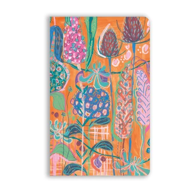 Afbeelding van Flame Tree Soft Touch Journals Lucy Innes Williams: Orange Hydrangeas (Soft Journal)