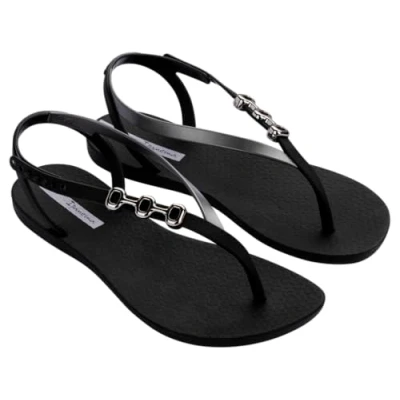 Afbeelding van Ipanema Rio FEM damessandalen, zwart/zilver, 40 EU, Black Silver., EU