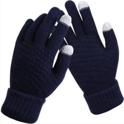 Afbeelding van *** Touchscreen Gebreide Handschoenen One Size Warme Winter Favoriet Handen van Heble®