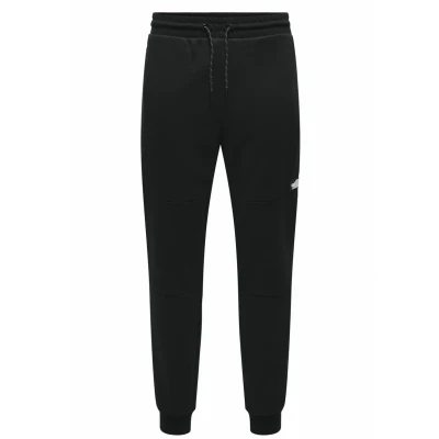Afbeelding van Only &amp; Sons Jogging Normal Geschnitten Trainingsbroek, Heren, Maat: Medium, Schwarz