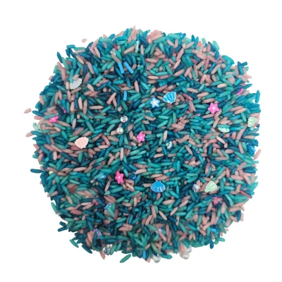 Afbeelding van Grennn Speelrijst Mermaid mix 750 gram