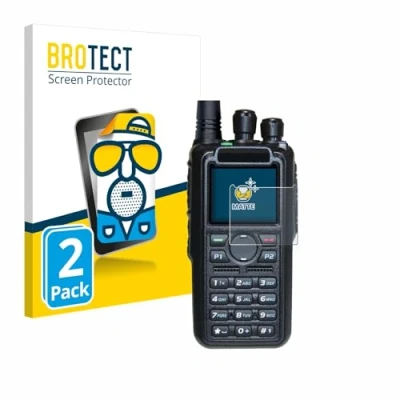 Afbeelding van BROTECT Screenprotector voor AnyTone AT D878UV II Plus Folie Beschermfolie matte (2 Stuks)