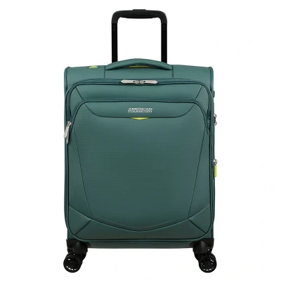 Afbeelding van American Tourister Summerride Spinner S Exp TSA dark forest Zachte koffer