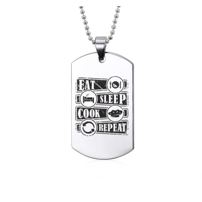 Afbeelding van Ketting RVS Eat Sleep Cook Repeat