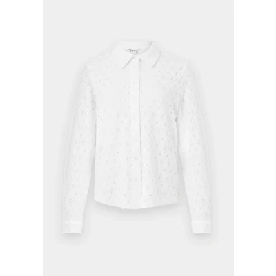 Afbeelding van Object Objlaila Overhemdblouse, Dames, Maat: Medium, Cloud dancer