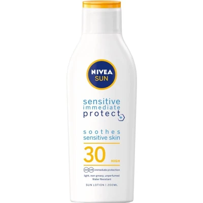 Afbeelding van Nivea Sun Sensitive Immediate Protect SPF30 Zonnemelk