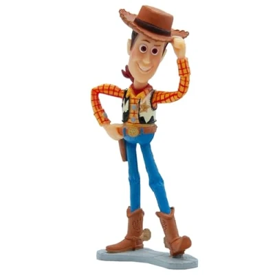 Afbeelding van Bullyland 12761 speelfiguur Cowboy Woody uit Disney Pixar Toy Story, ca. 10 cm, detailgetrouw, ideaal als klein geschenk voor kinderen vanaf 3 jaar