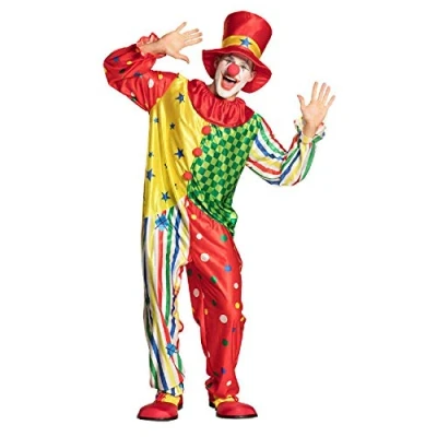 Afbeelding van Boland Kostuum Clown Giggles (50/52) Volwassenen Circus