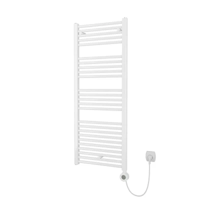 Afbeelding van Masterwatt Calor V2 White elektrische badkamerradiator. 700W 1352 x