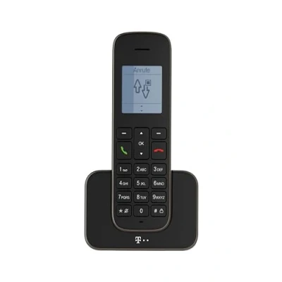 Afbeelding van Telekom Sinus 207 draadloze telefoon, zwart, grafisch display, stralingsarm, nieuw in originele verpakking