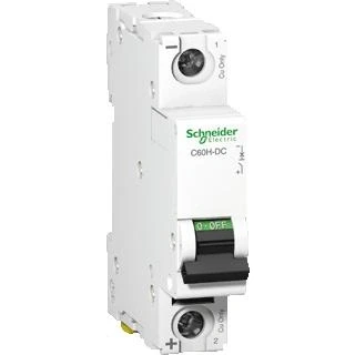 Afbeelding van Schneider electric c60h installatieautomaat 1 polig 6ka c karakteristiek 4a 2 modulen a9n61504