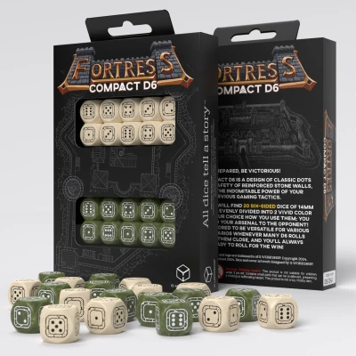 Afbeelding van Q Workshop Fortress Compact D6 Beige &amp; Olive (20)