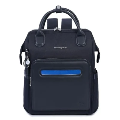 Afbeelding van Hedgren Moka RFID backpack M 14&quot; peacoat blue Laptoptas Laptoprugzak