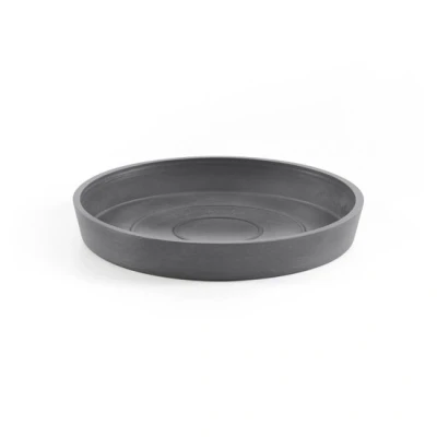 Afbeelding van Ecopots onderschotel rond 17.8 cm grijs