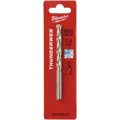 Afbeelding van Metaalboor Hss G Thunderweb 7,5 X 109 Mm