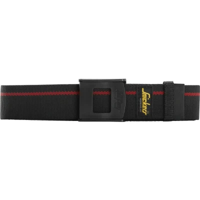 Afbeelding van Snickers 9161 ProtecWork, Vlamvertragende Riem Zwart/Chili Rood S