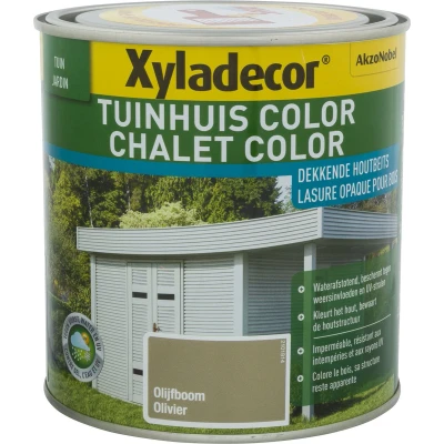 Afbeelding van Xyladecor Color Houtbeits Tuinhuis 1l Olijfboom