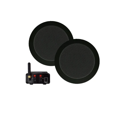 Afbeelding van Bluetooth audiosysteem met twist speaker set (mat zwart) 50 WATT