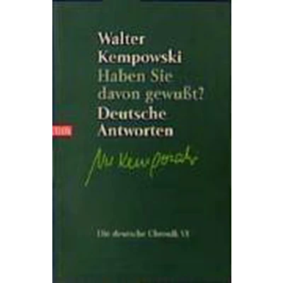 Afbeelding van Haben Sie davon gewußt?: Deutsche Antworten: 1