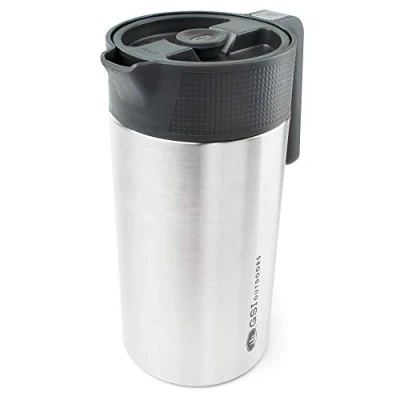 Afbeelding van GSI Glacier Stainless Javapress Koffiepers, brushed