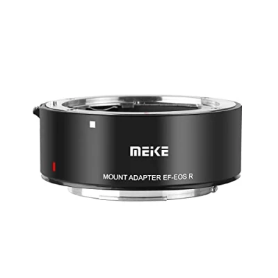 Afbeelding van Meike Metalen lensadapter EF EOSR ondersteunt full frame en autofocus mount converter voor Canon lenzen op EOS R RP R5 R6 R7 RED comodo camera&#039;s