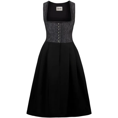 Afbeelding van Stockerpoint Dames Dirndl Dakota Jurk, zwart, standaard