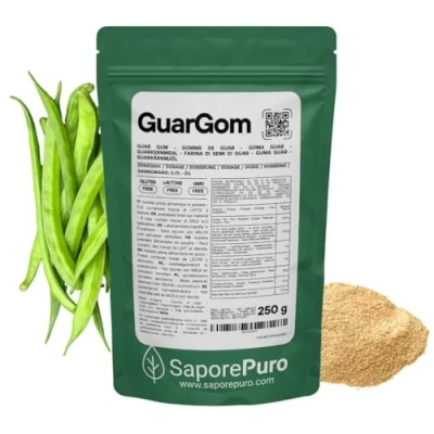 Afbeelding van Guar seed flour gum Ideaal voor ijs en sorbets 100% puur 250gr