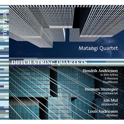 Afbeelding van Matangi Quartet Dutch String Quartets (CD)