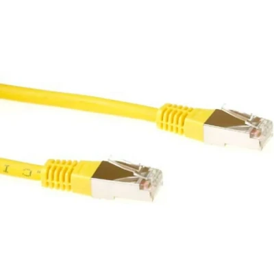 Afbeelding van ACT FB9820 LSZH SFTP CAT6 Patchkabel Geel 20 meter