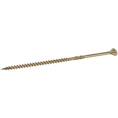 Afbeelding van Fixman Geel verzinkte schroeven 5 x 70 mm, 100 pak