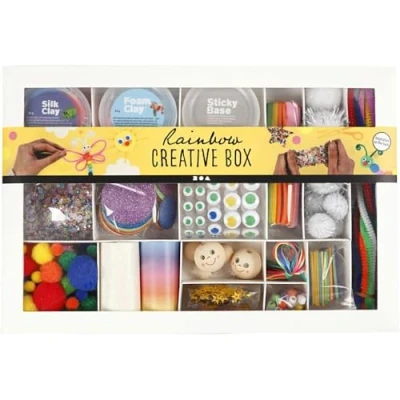 Afbeelding van Creativ Company Box Regenboog