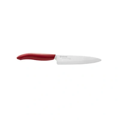 Afbeelding van Kyocera FK 130 WH RD EU keukenmes, keramiek, rood