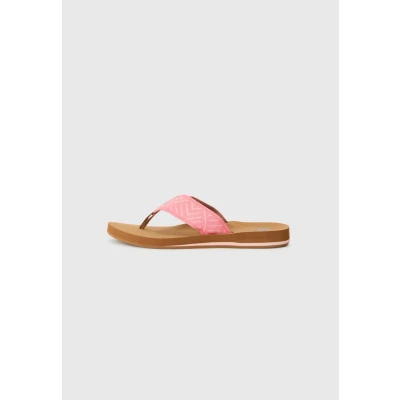Afbeelding van Reef Dames Spring Geweven Teenslippers, Aardbei Roze, 40 EU