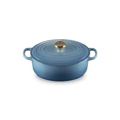 Afbeelding van Le Creuset Signature ovale braadpan 4,1 L Chambray
