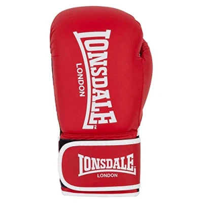 Afbeelding van Lonsdale ASHDON Equipment, uniseks, voor volwassenen, rood/wit, 14 oz