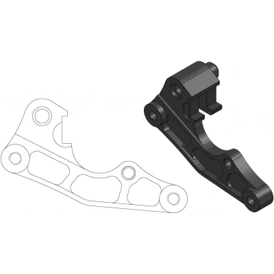 Afbeelding van Moto Master Remklauw Adapterplaat 211049 Spare Part For 270MM