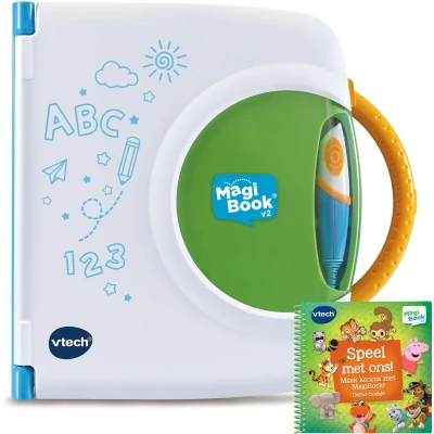 Afbeelding van VTech Magibook Starter Pack Groen + demoboek Interactief Activiteitenboek vanaf 2 jaar Educatief speelgoed