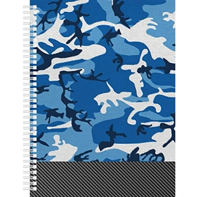 Afbeelding van Collegeblok Camo 2.0 A4 lijn 60 grams met spiraal 160 bladzijde FSC MIX K 21415