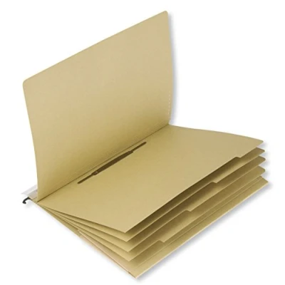 Afbeelding van 25x ELBA Vertic Ultimate personeelshangmap met tabs voor lade A4 karto
