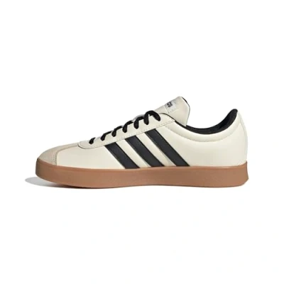 Afbeelding van Adidas VL Court Base dames sneakers wit zwart Maat 37 1/3