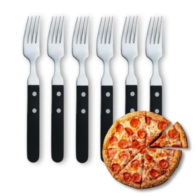 Afbeelding van Amefa Steakvork Pizza 6 Stuks