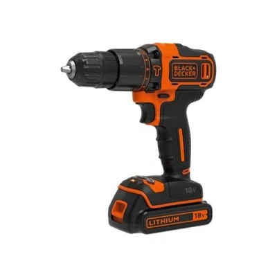 Afbeelding van accu klopboormachine BLACK &amp; DECKER BDCHD18S32 QW 18 V 1 1,5 Ah