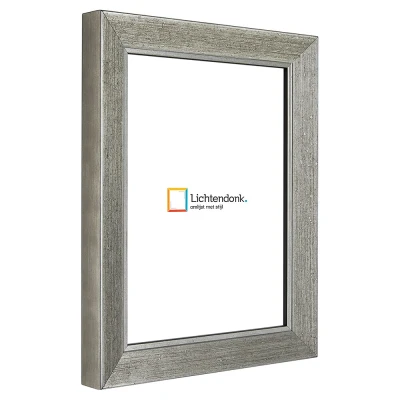 Afbeelding van Fotolijst Hout Zilver 40x80 cm