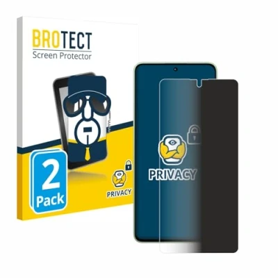 Afbeelding van BROTECT privacy screenprotector voor Xiaomi Redmi Note 13 Folie Beschermfolie Blauwlichtfilter (2 Stuks)
