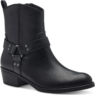Afbeelding van MARCO TOZZI Dames Bootie Zip+Slip 2 25324 43 westernlaarzen, zwart, 39 EU