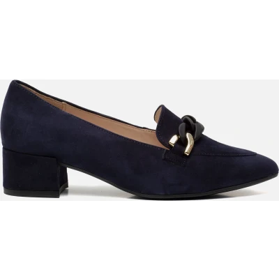 Afbeelding van Gabor 441 Loafers Instappers Dames Blauw Maat 37