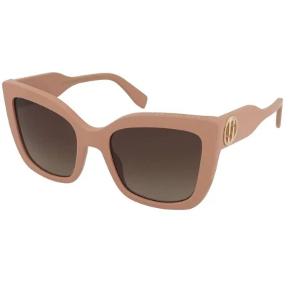 Afbeelding van MARC Jacobs Donna 811/S 35J/HA Occhiali da sole Acetato Rosa Marrone Squadrata Normale Sfumato