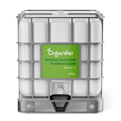 Afbeelding van Organifer Vinasse NK Meststof 4.5 + 8 Vloeibaar (800 l IBC)