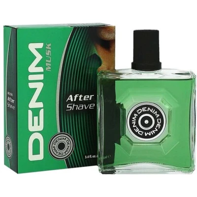 Afbeelding van 4x Denim Aftershave Men Musk de geur van mannen die avontuur houden 100 ml